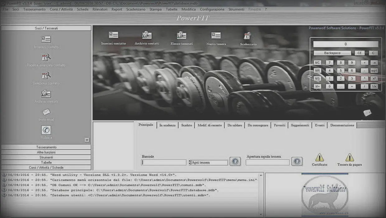 PowerFIT Software | Scarica la demo gratuita