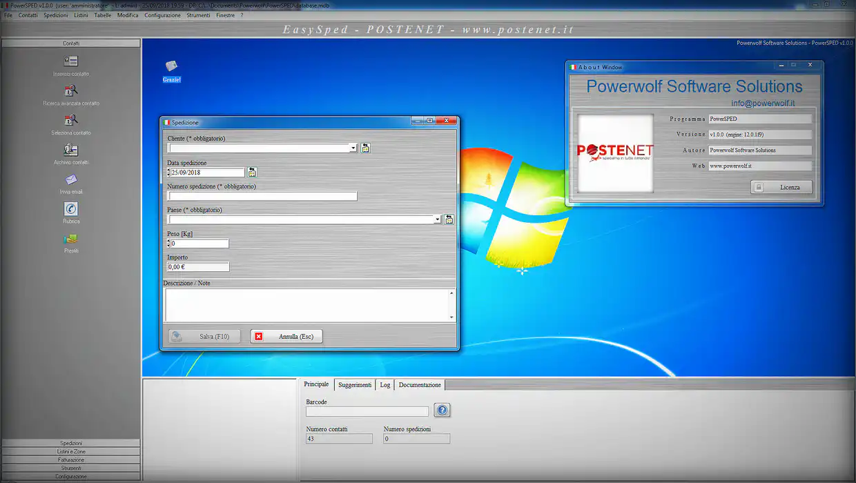 Scarica il software PowerSPED
