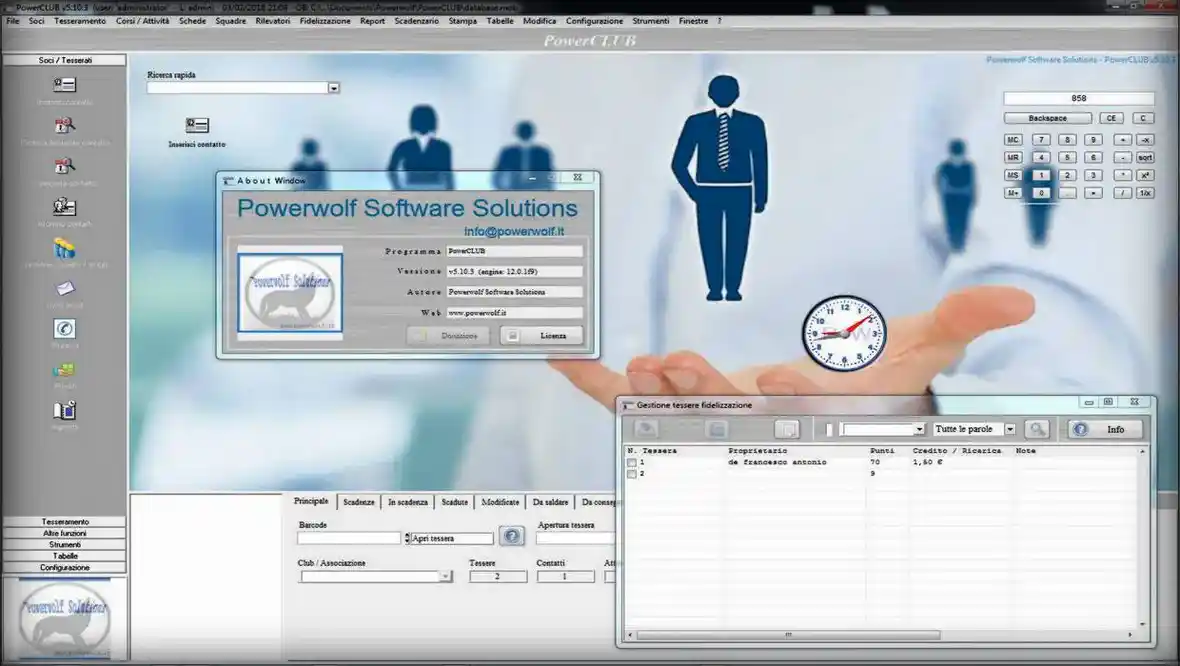 Software per la gestione delle palestre e per associazioni sportive